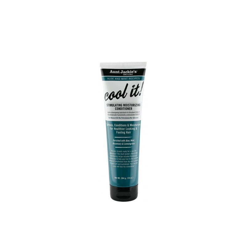 Après-shampoing hydratant stimulant Aloès & Menthe Cool It d'Aunt Jackie 284g Après-shampoing hydratant stimulant Aloès & Menthe Cool It d'Aunt Jackie 284g
