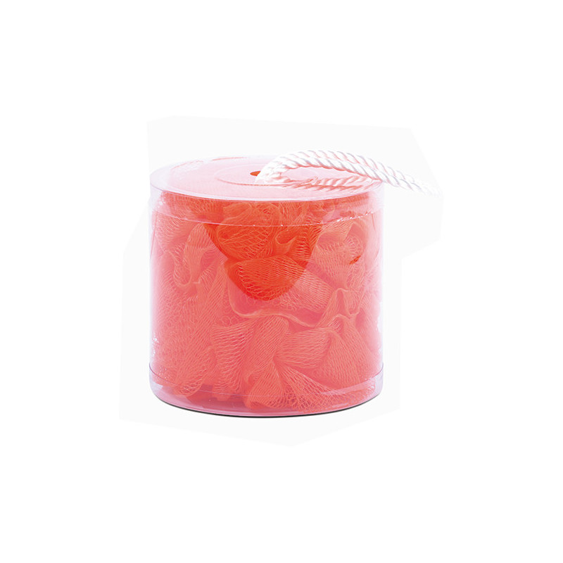 Bifull Mimos Éponge de Bain Maille Orange