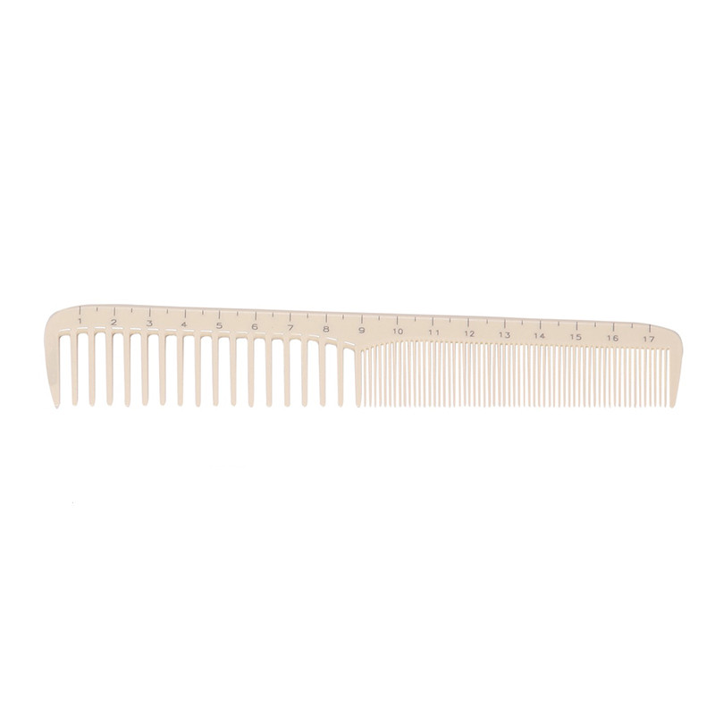 Bifull Peigne de Coupe Double Dent 08 Mesures Ligne Mesure Échelle 17cm Bifull Peigne de Coupe Double Dent 08 Mesures Ligne Mesure Échelle 17cm