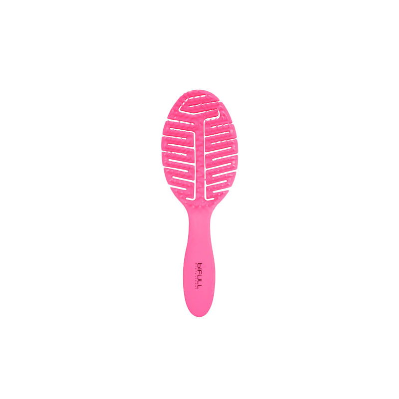 Bifull Brosse Squelette Démêlante Fluor Feuille Rose Bifull Brosse Squelette Démêlante Fluor Feuille Rose