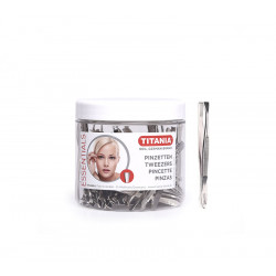 Bifull Pince à Épiler Pointe Droite Titania 100uds