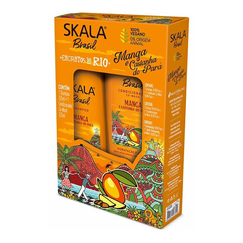 Skala Pack Manga e Castanya do Para Shampooing+ Conditionneur