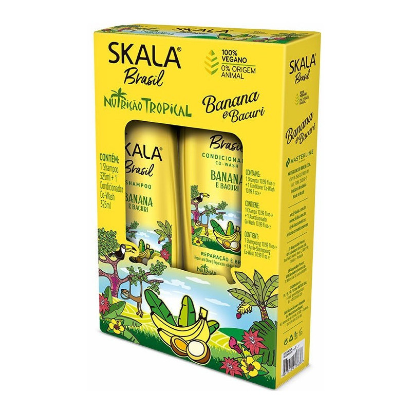 Skala Pack Banana e Bacuri Shampooing +Conditionneur