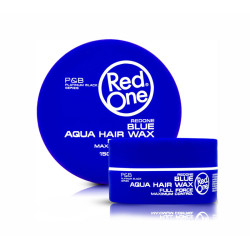 Red One Aqua Hair Wax Blue 150ml