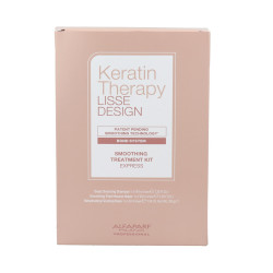 Alfaparf Lisse Design Keratin Therapy Express Kit de Lissage 1 Utilisation