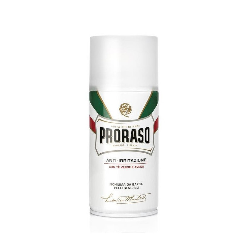 Proraso Ligne Blanc Mousse à Raser Thé Vert (300ml) Proraso Ligne Blanc Mousse à Raser Thé Vert (300ml)