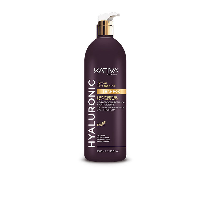 Kativa Acide Hyaluronique Kératine Q10 Shampooing