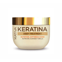Kativa Kératine Traitement Profond Nutrition, Douceur & Brillance 300ml
