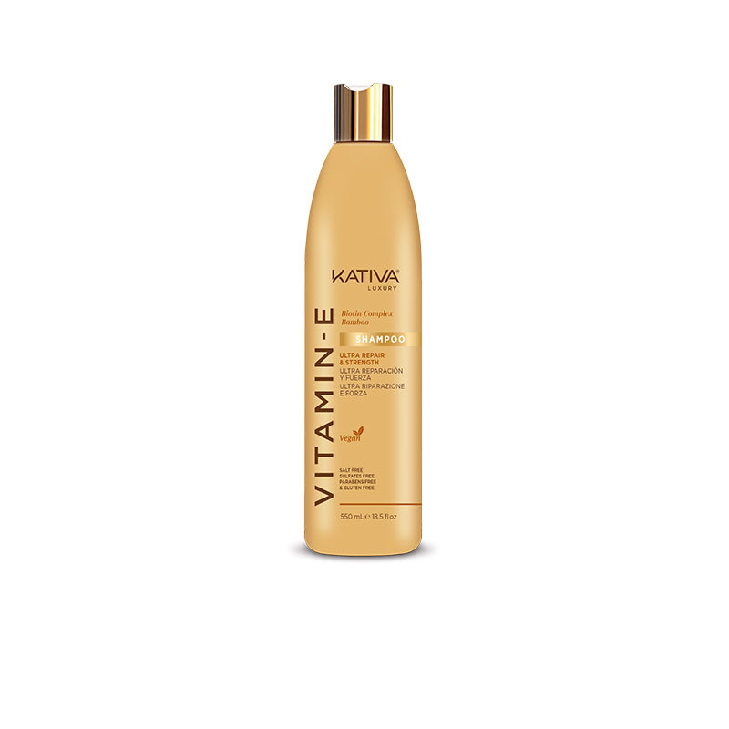 Kativa Vitamine E Biotine Bambou Shampoo 550ml
