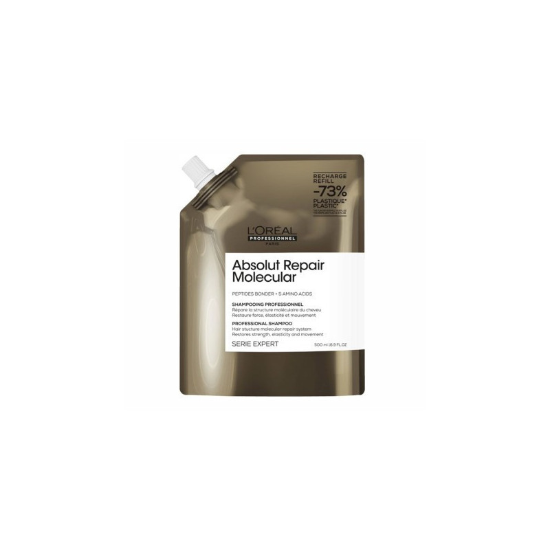 L'oreal Absolut Repair Shampooing Moléculaire Professionnel Recharge (500ml) L'oreal Absolut Repair Shampooing Moléculaire Professionnel Recharge (500ml)