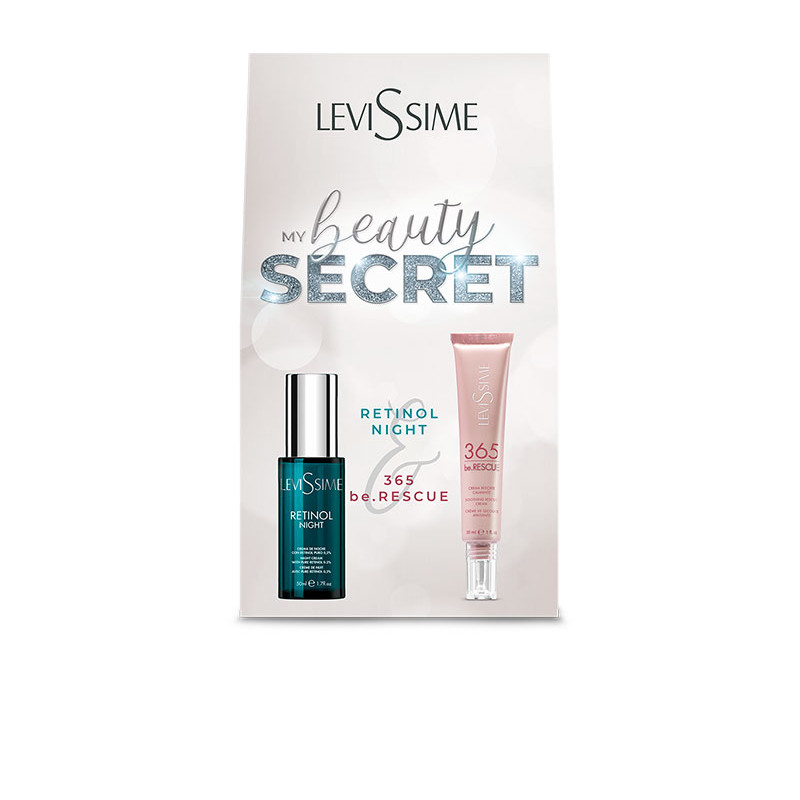 Levissime Mon Secret de Beauté - Retinol Nuit + 365 Be.Rescue Levissime Mon Secret de Beauté - Retinol Nuit + 365 Be.Rescue