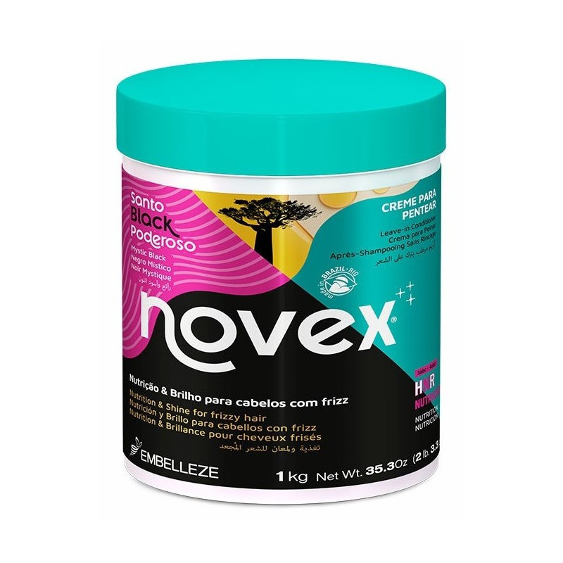Embelleze Novex Santo Black Puissant Crème Après-Shampoing  1kg