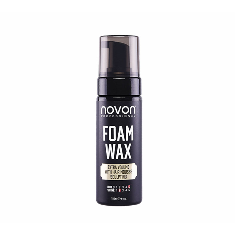 Novon Foam Wax Volume Supplémentaire Avec Mousse Capillaire (150ml) Novon Foam Wax Volume Supplémentaire Avec Mousse Capillaire (150ml)