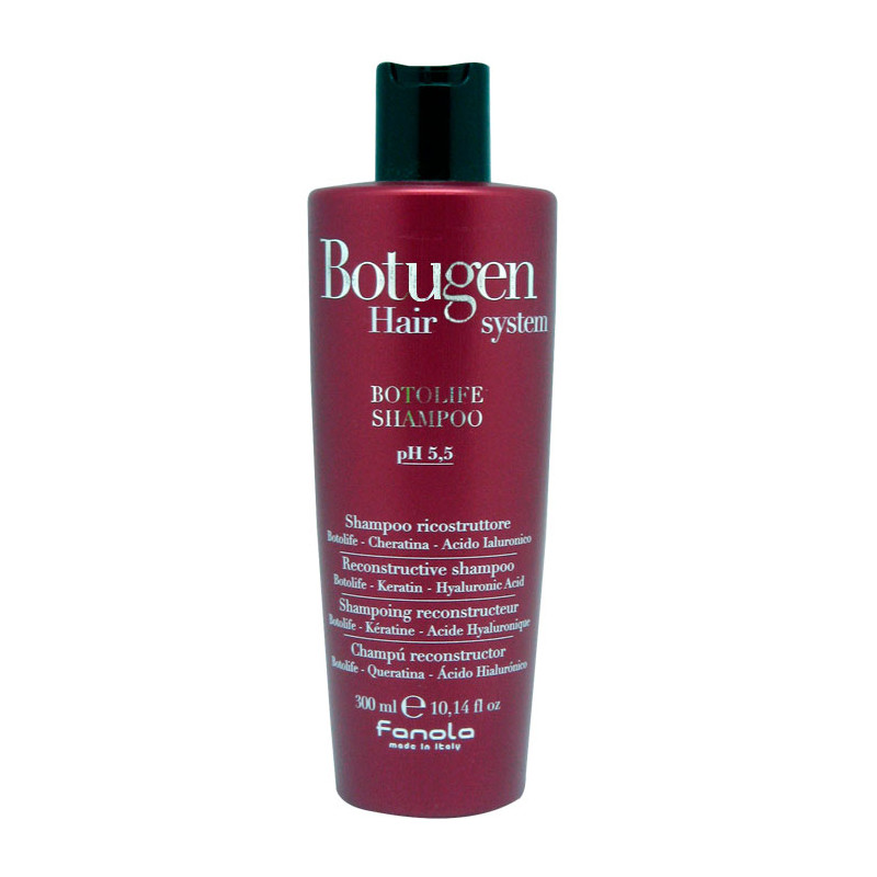 Fanola Botugen Reconstructeur Shampooing PH 5,5 Programme d'entretien (300ml) Fanola Botugen Reconstructeur Shampooing PH 5,5 Programme d'entretien (300ml)
