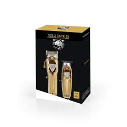 Pack Beauté Parfaite Machines de Coupe Top Cut Tc-01 et Tct-01 Or