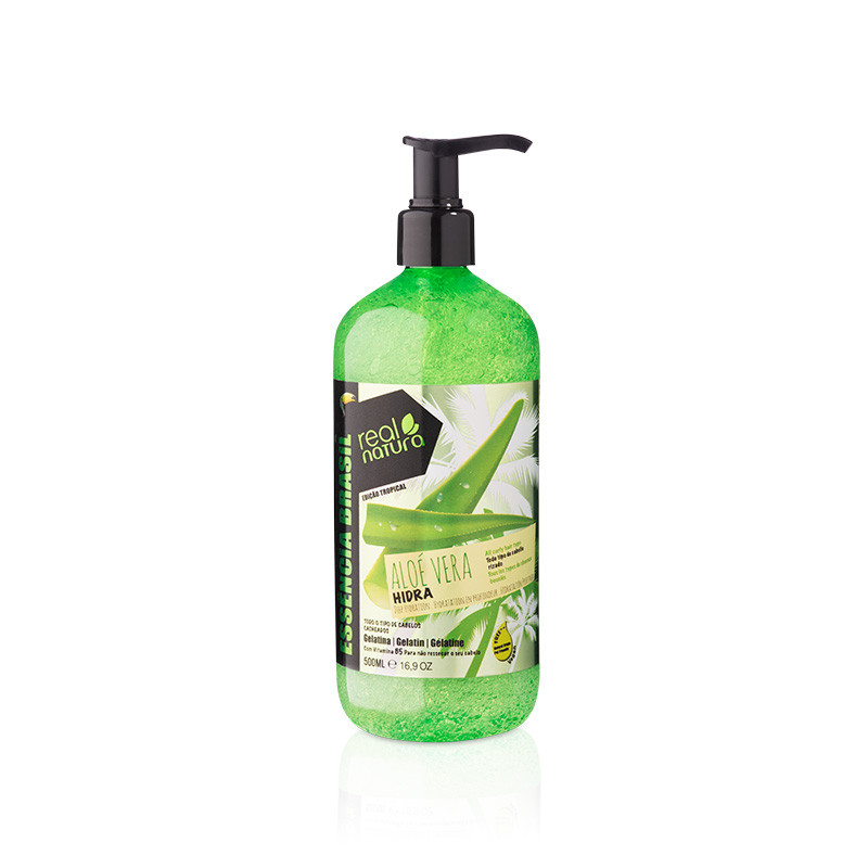 Gelée Capillaire Aloé Vera Hydratante Real Natura 500ml Gelée Capillaire Aloé Vera Hydratante Real Natura 500ml
