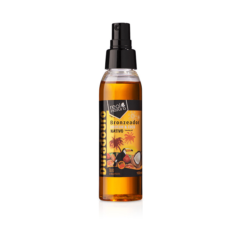 Real Natura Huile Bronzeur Urucum + Coco 100ml
