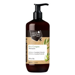 Real Natura Pro-Crespos Shampooing Sem Sal 500ml