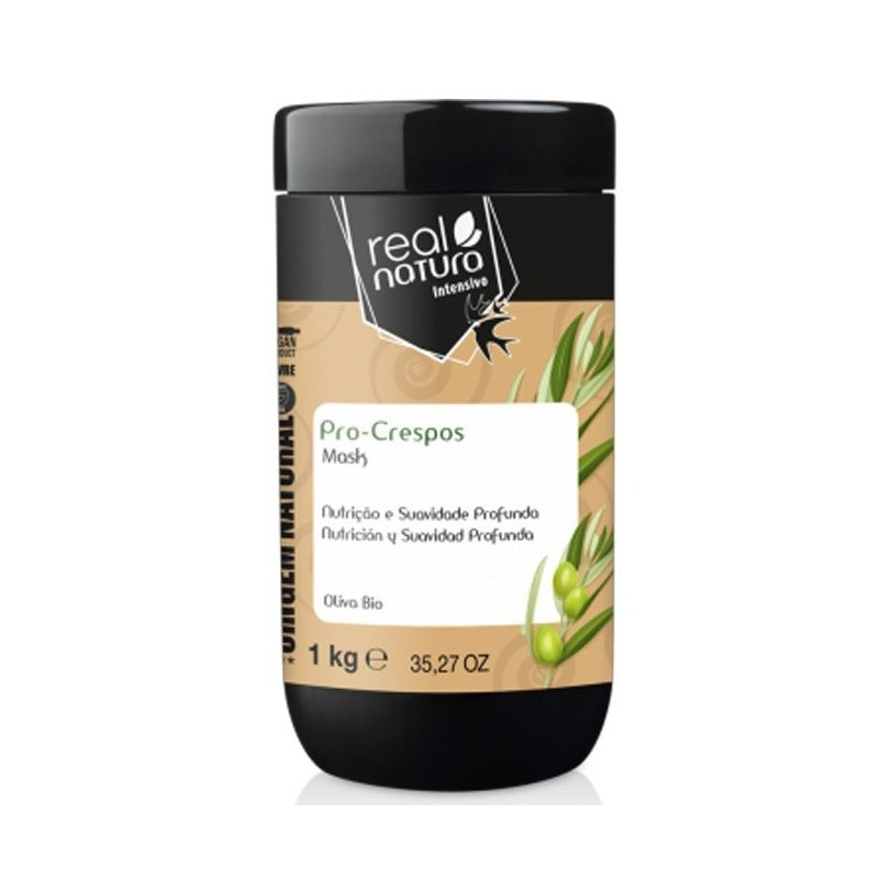 Real Natura Pro-Crespos Masque Sans Sel 1kg Real Natura Pro-Crespos Masque Sans Sel 1kg