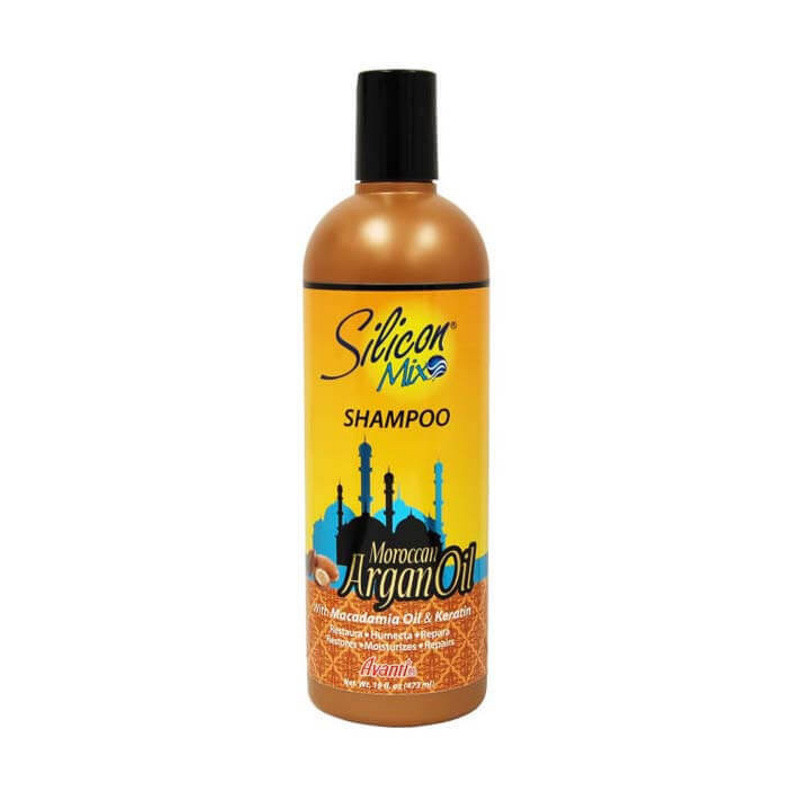 Silicon Mix Shampoo Huile d'Argan du Maroc 16oz
