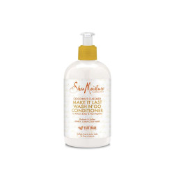 Après-shampoing Shea Moisture Coconut Custard Make It Last Wash N'go (384ml)