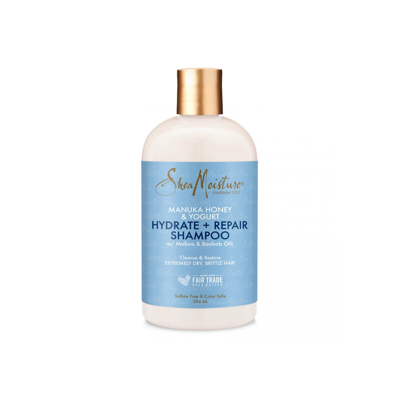 Shampooing Hydratant + Réparateur au Miel de Manuka et au Yaourt Shea Moisture (384ml)