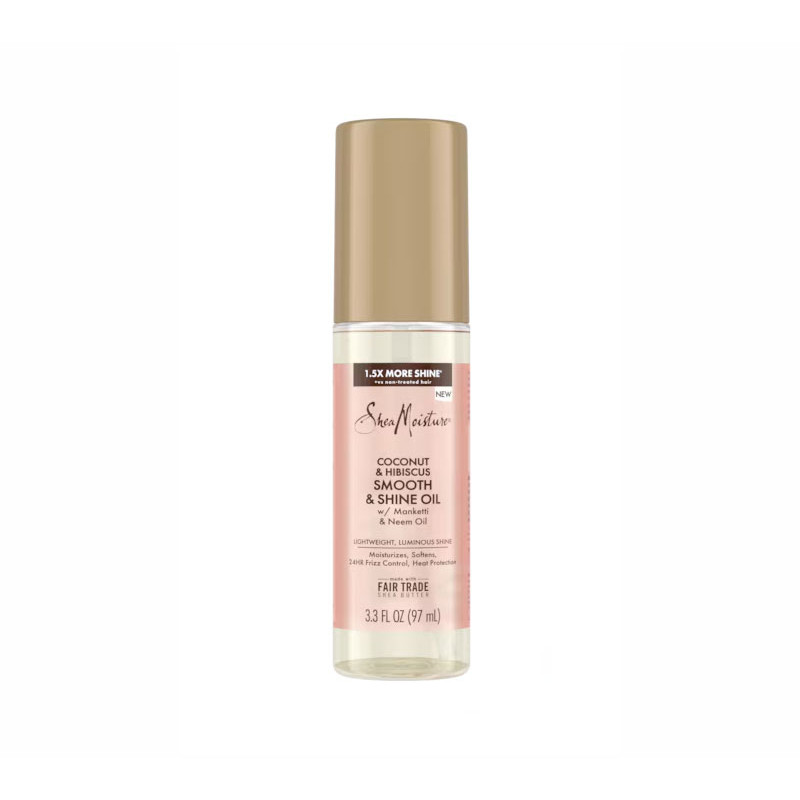 Huile lissante et brillante Shea Moisture Coco & Hibiscus (97ml)