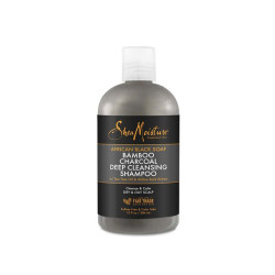 Shampooing nettoyant en profondeur au charbon de bambou de savon noir africain Shea Moisture (384ml)