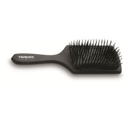 Termix Brosse Raquette Tactile Caoutchouteux Noir