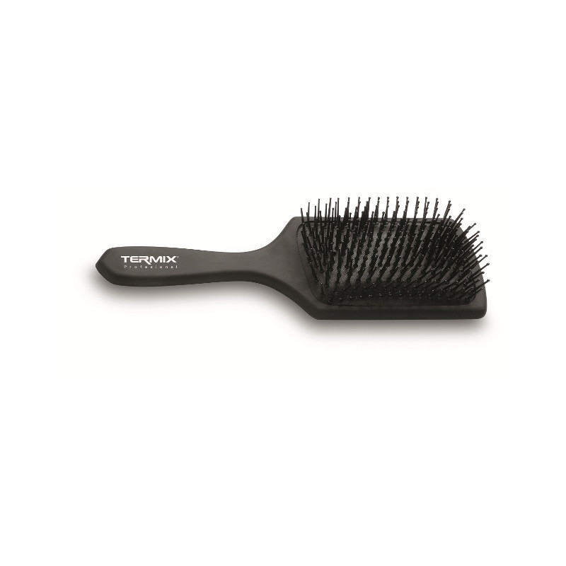 Termix Brosse Raquette Tactile Caoutchouteux Noir Termix Brosse Raquette Tactile Caoutchouteux Noir