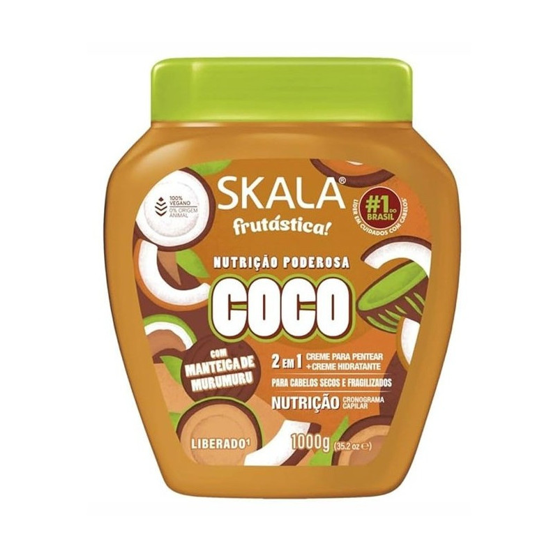 Skala Crème Après-Shampooing Coco Frutastica 2 en 1 (1000ml)