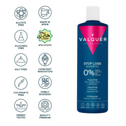 Valquer Shampooing Anti-Chute de Cheveux Stop Loss (400ml)