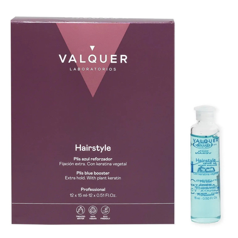 Valquer Plis Bleu Renforçateur (12 x 15ml)