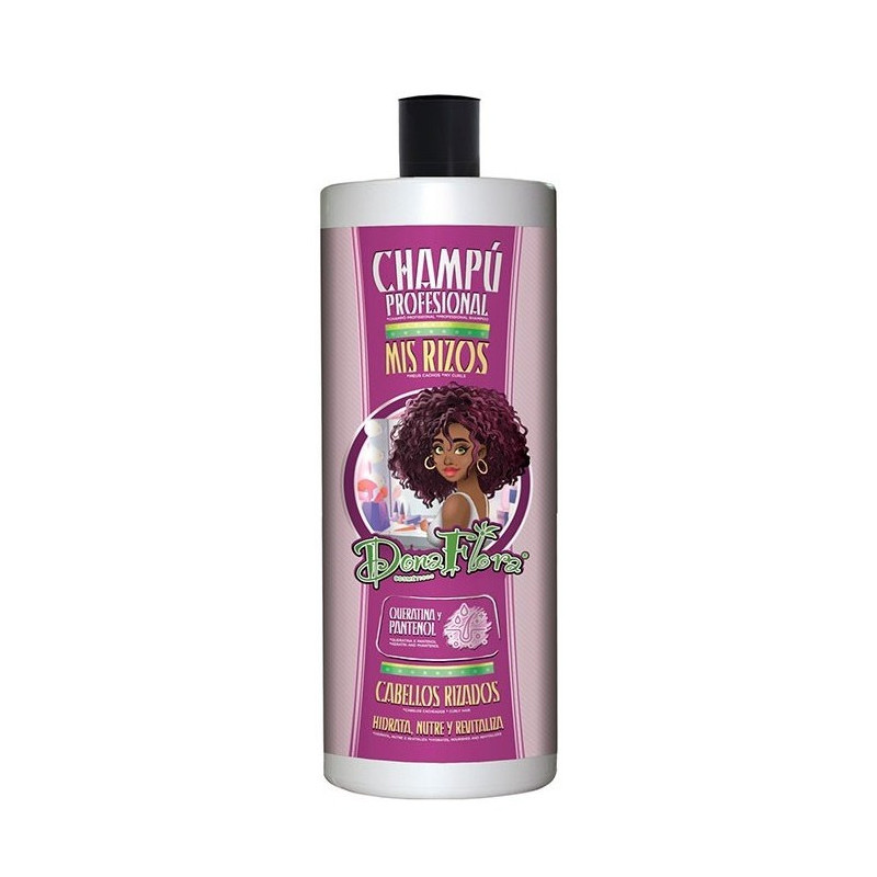 Dona Flora Shampoo Cheveux Bouclés, Mes Boucles (1000ml)