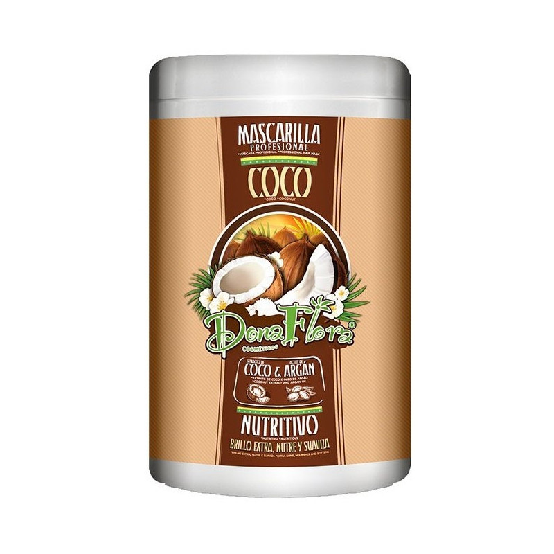Dona Flora Masque Nourrissant à la Coco & à l'Argan (1000ml)
