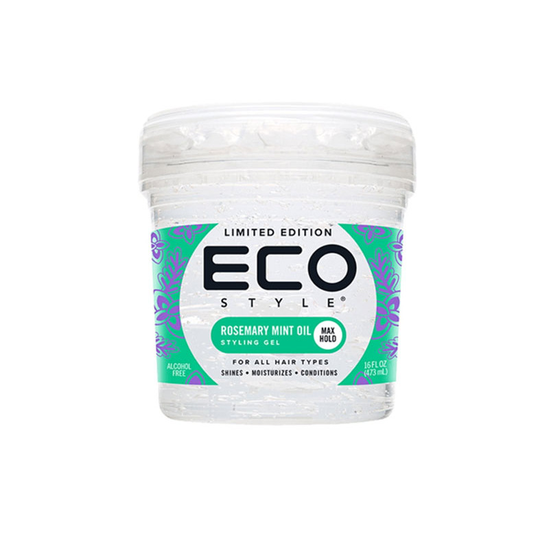 Eco Style Gel Coiffant Romarin Menthe 473ml