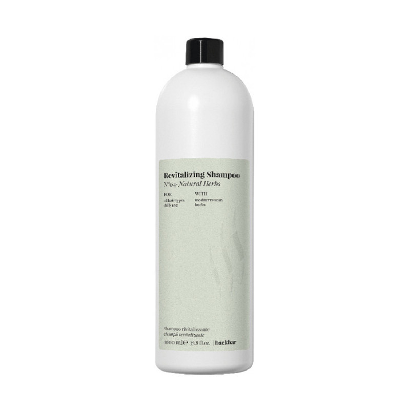 Shampoing Revitalisant Back Bar N.4 aux Herbes Naturelles Farmavita (1000ml)