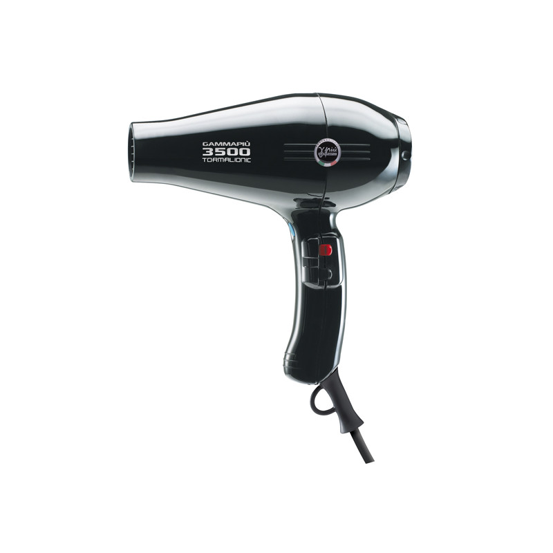 Gamma Piu Sèche-cheveux 3500 Tormalionic Noir