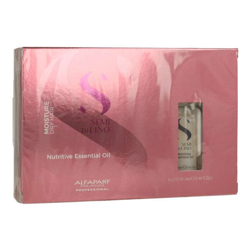 Alfaparf Semi Di Lino Moisture Nutritive Essential Oil (6X13ml)