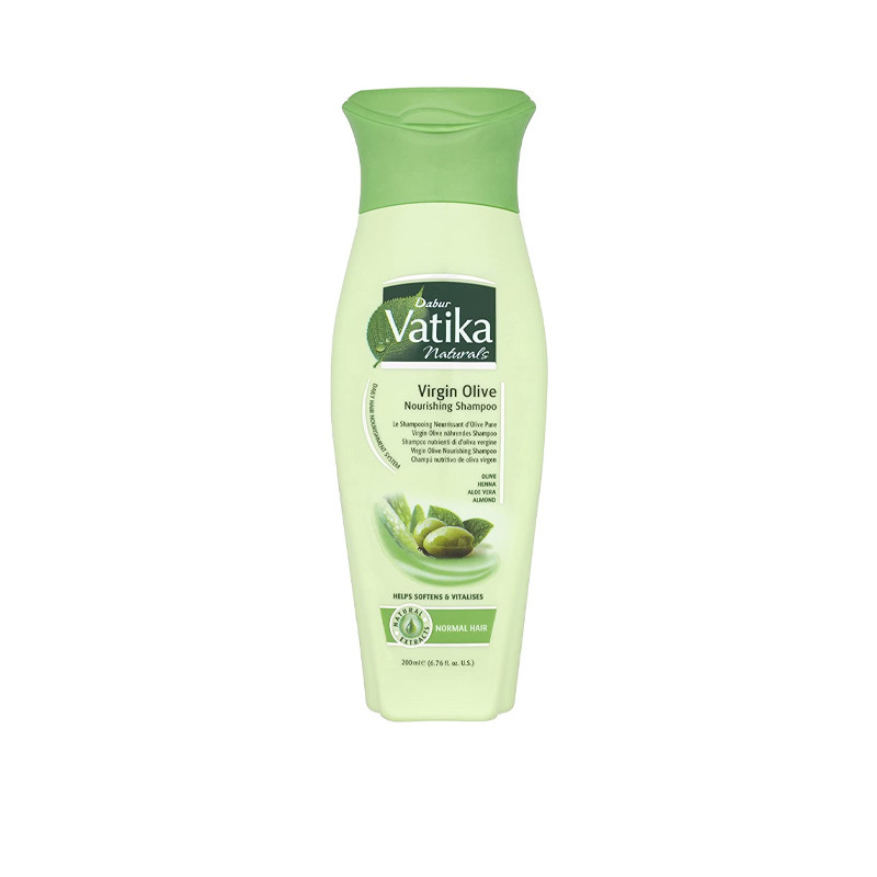 Shampoing Nourrissant à l'Huile d'Olive Vierge Vatika (200ml)