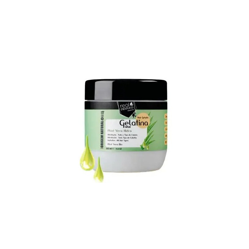 Real Natura Aloé Vera Hidra Gelée Capillaire (500ml)