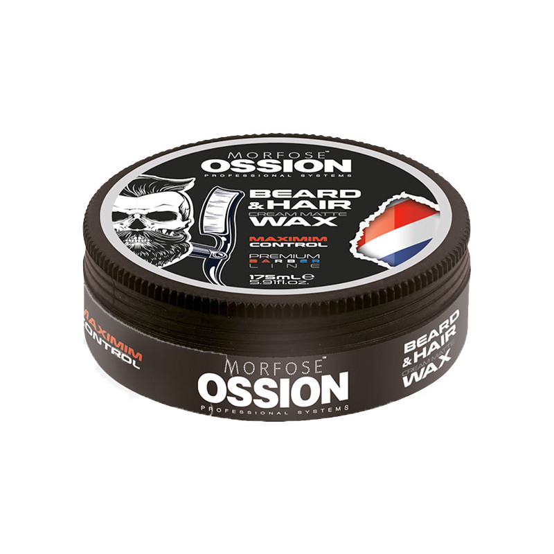 Ossion Barbe & Cheveux Cire Crème Matte (175ml)
