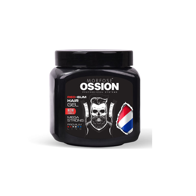 Ossion Gel-Gomme pour Cheveux Rouges (750ml)