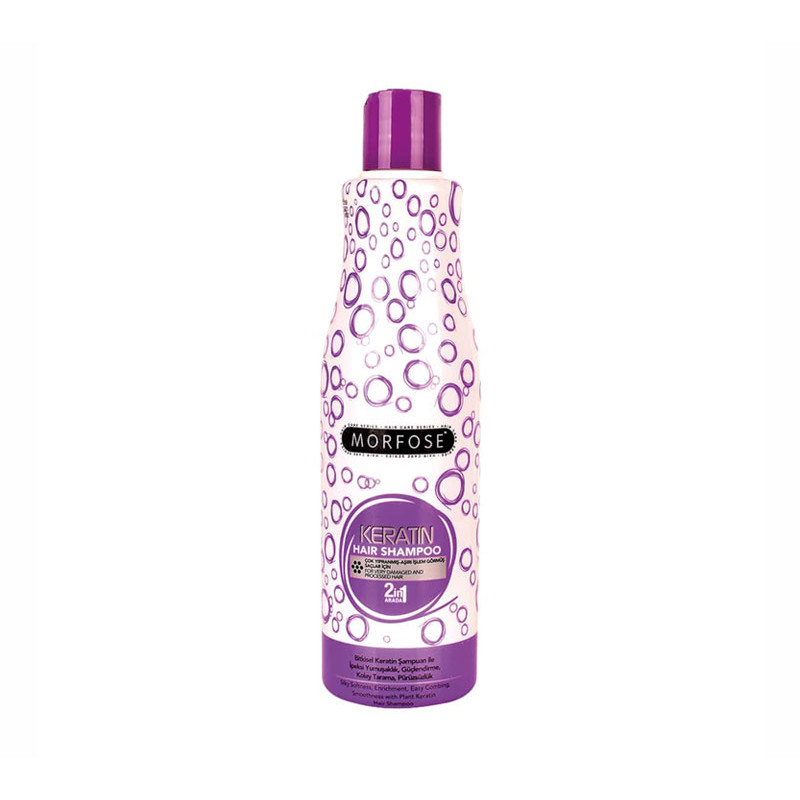 Morfose Shampooing Cheveux Kératine Violet
