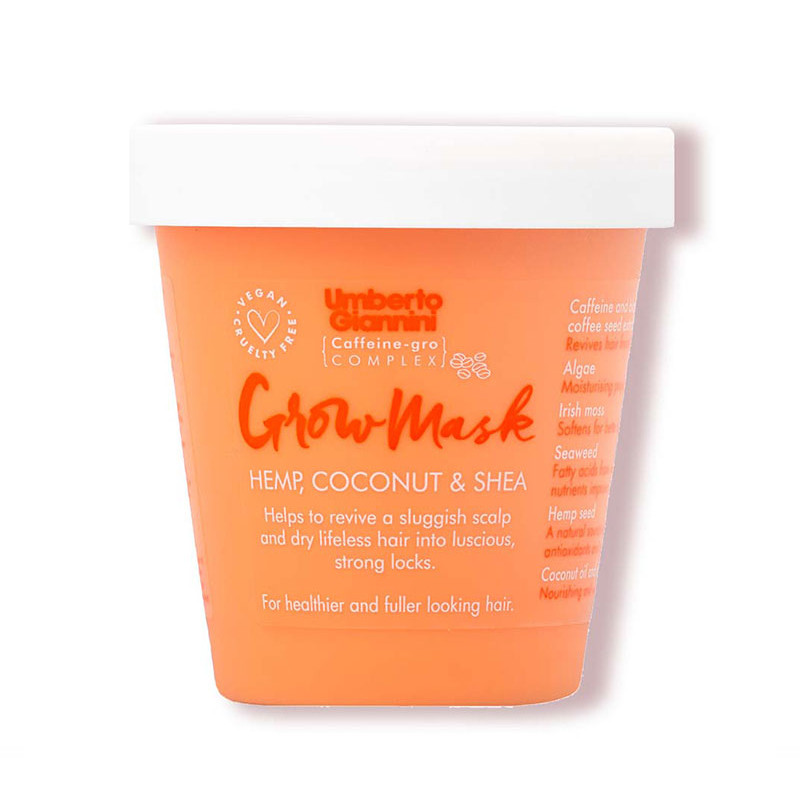 Umberto Giannini Masque Pousse Chanvre, Noix de Coco & Karité (230ml)