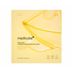 Medicube Masque Gel Éclaircissant à l'Acide Kojique et au Curcuma (4 unités)