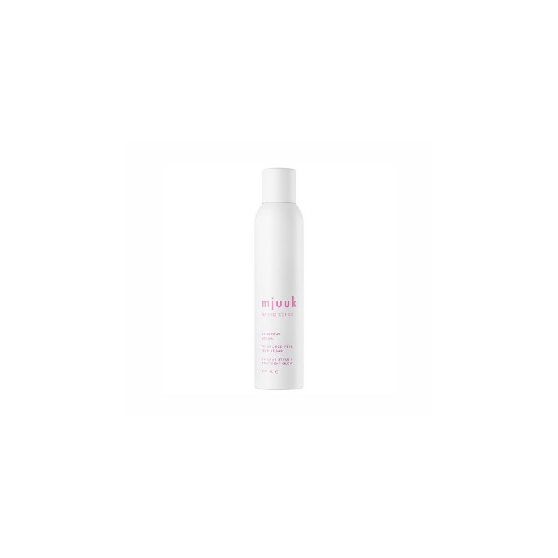 Mjuuk Naked Sense Laque sans parfum Fixation moyenne (250ml)