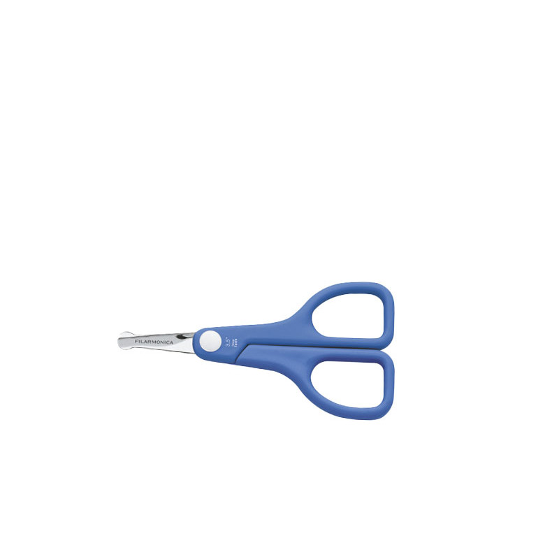 Filarmónica Ciseaux Bébé Inox Droite A.B.S Bleu 3.5"