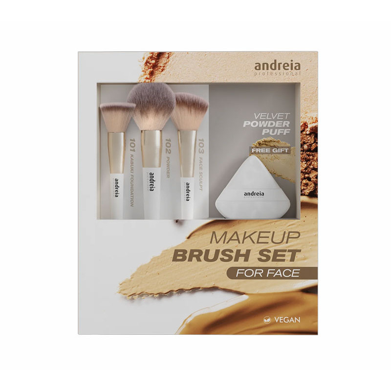 Andreia Set de Pinceaux Visage