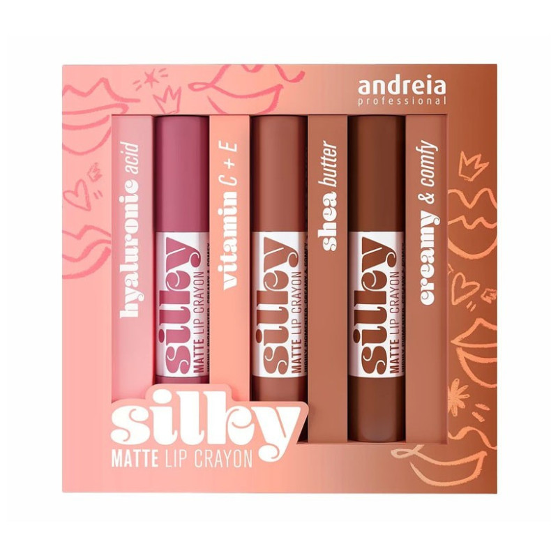Andreia Cofret Crayon à Lèvres Soyeux Mat